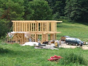 les solives des combles