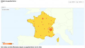 connexions entre le 2 juin et le 2 juillet